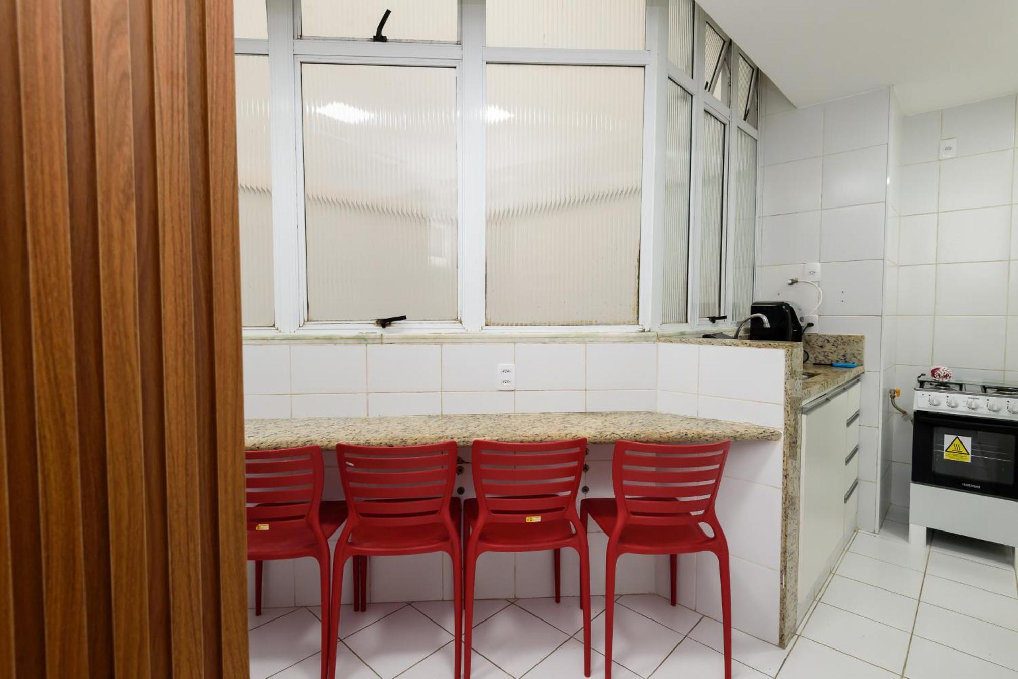 Com Vista Parcial O Mar De Copacabana Apartamento *